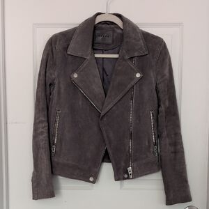 BlankNYC Suede Moto Jacket EUC